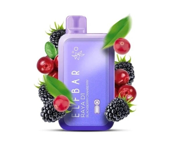 Elf Bar Raya D3 Blackberry Cranberry – 25000